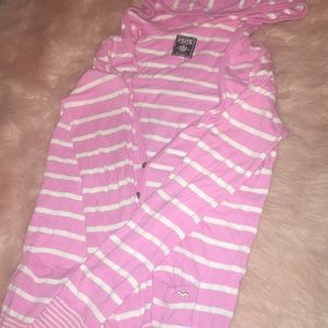 Victoria’s Secret PINK long line striped cardigan
